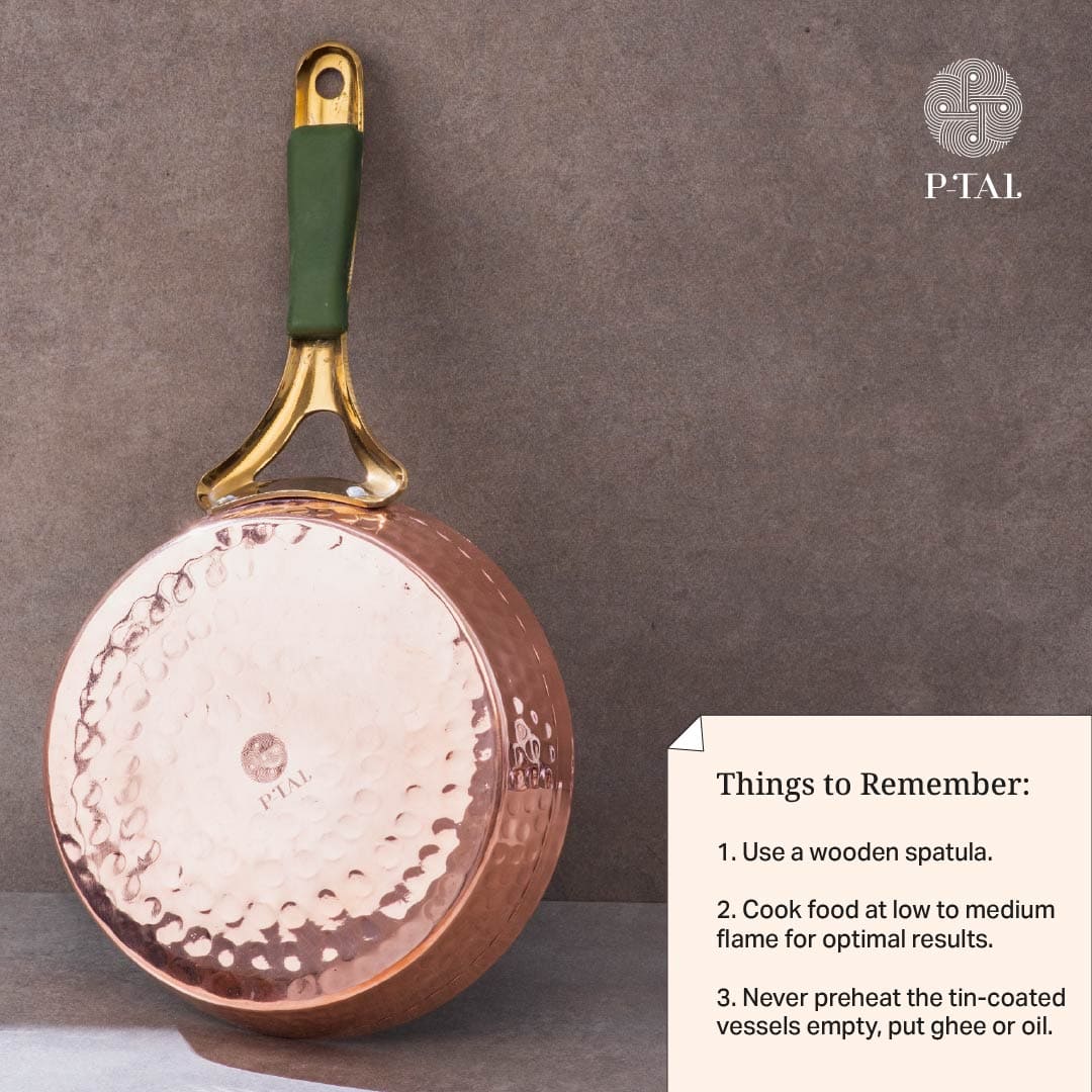 Things to Remember for using copper frying pan