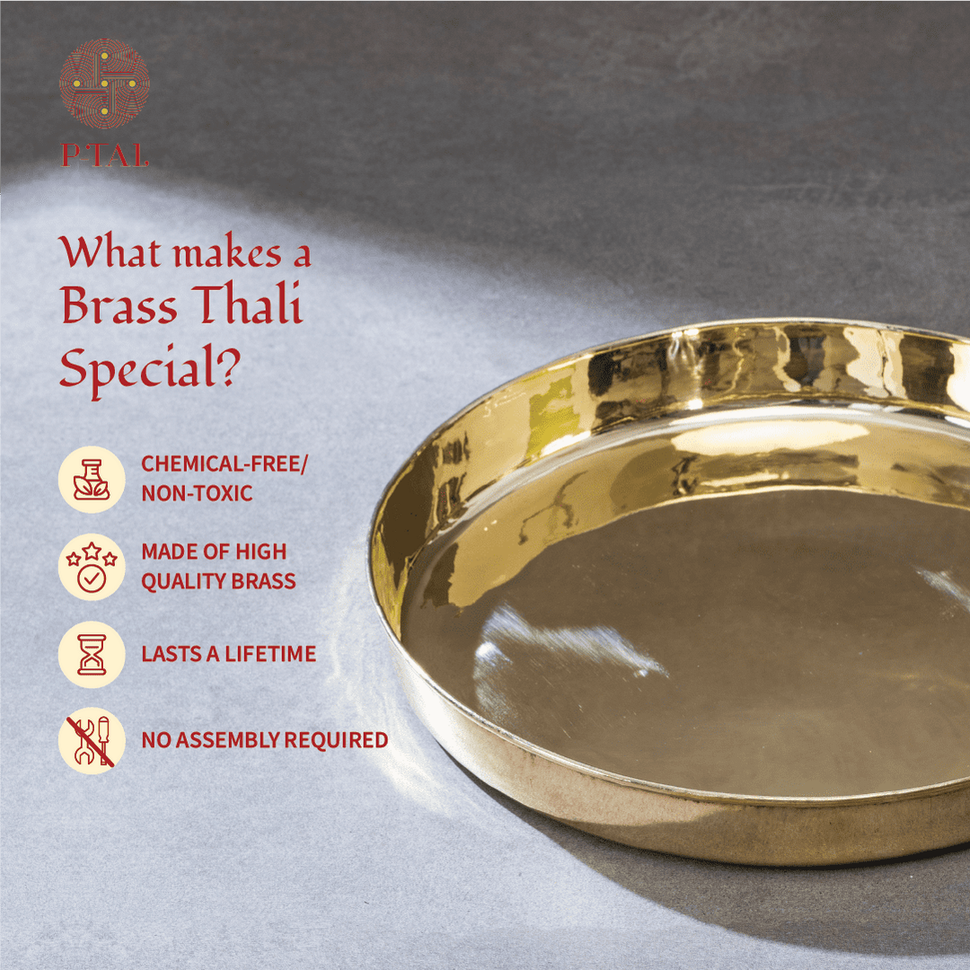 Specialty of brass thaali