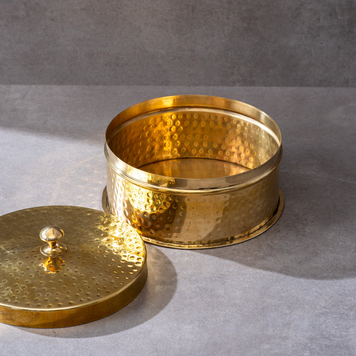 Brass Chapati Box P-TAL