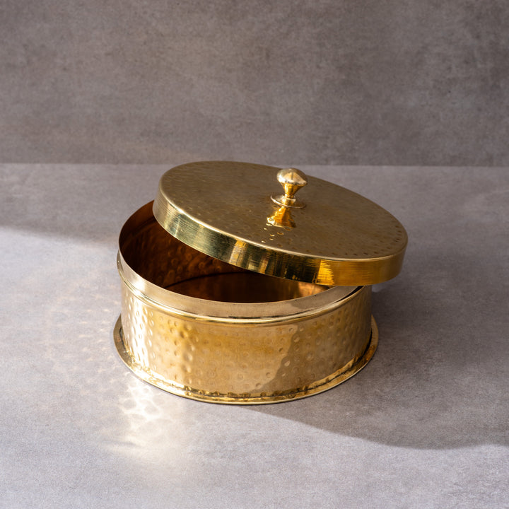 Brass Chapati Box P-TAL