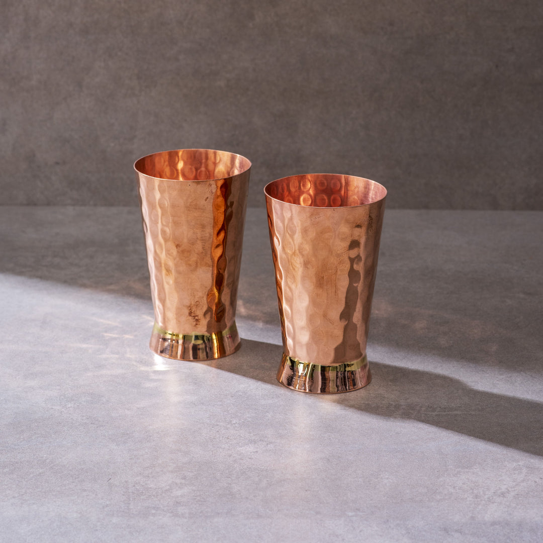 Copper Glass Set of 2