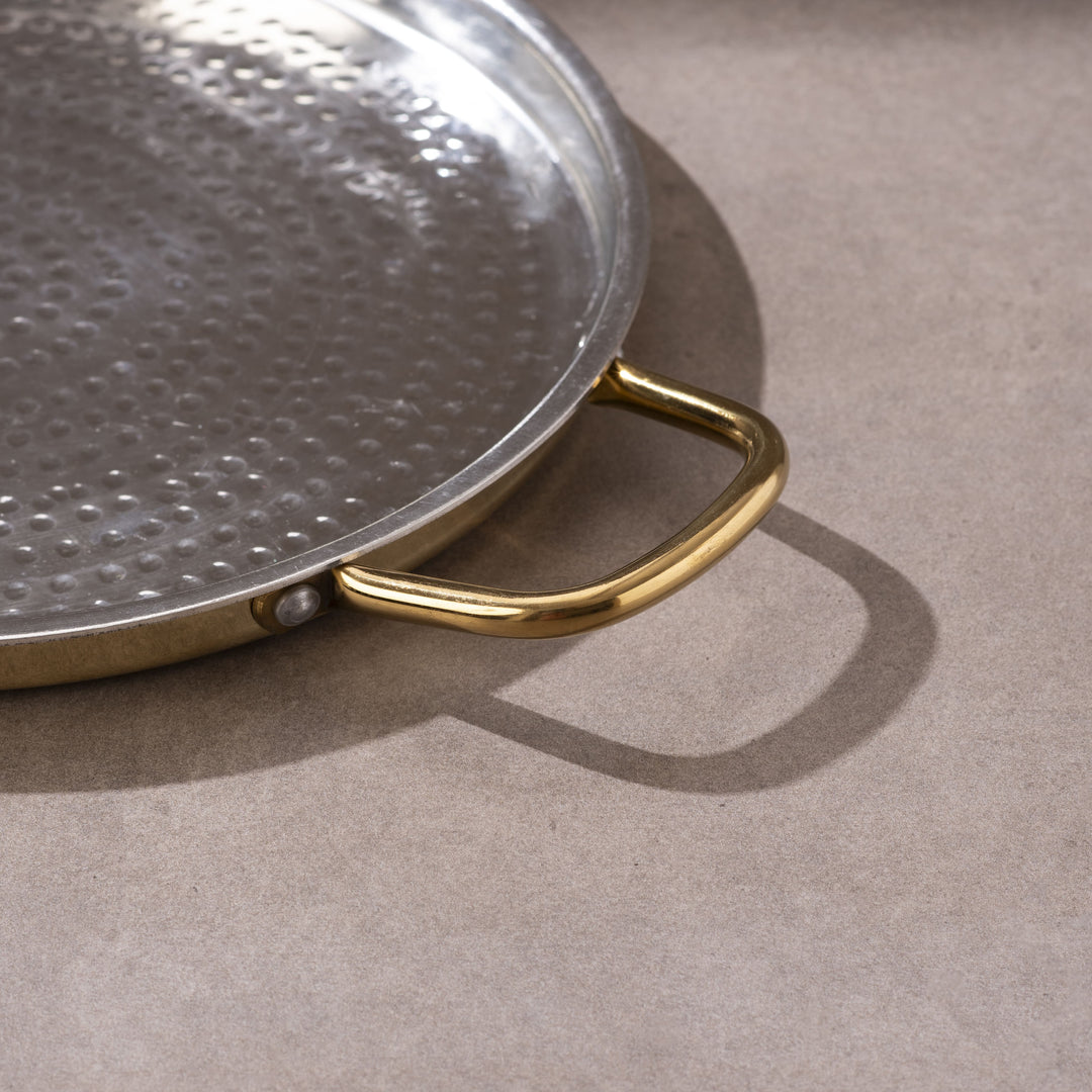 Brass Dosa Tawa with Insulated handles- All Purpose Pan P-TAL