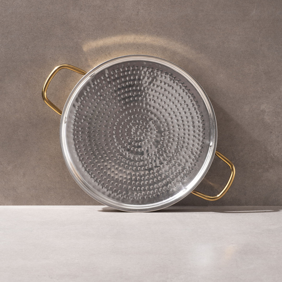 Brass Dosa Tawa with Insulated handles- All Purpose Pan P-TAL