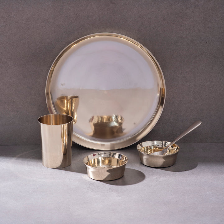 Bronze high hipped plate