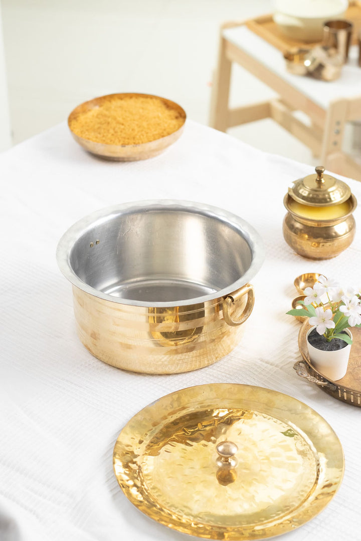 Brass Pot (Patila/ Topia) - Stock Pot P-TAL