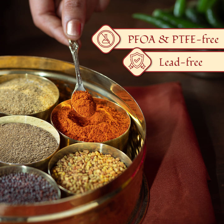 Lead - Free Brass Masala Daani