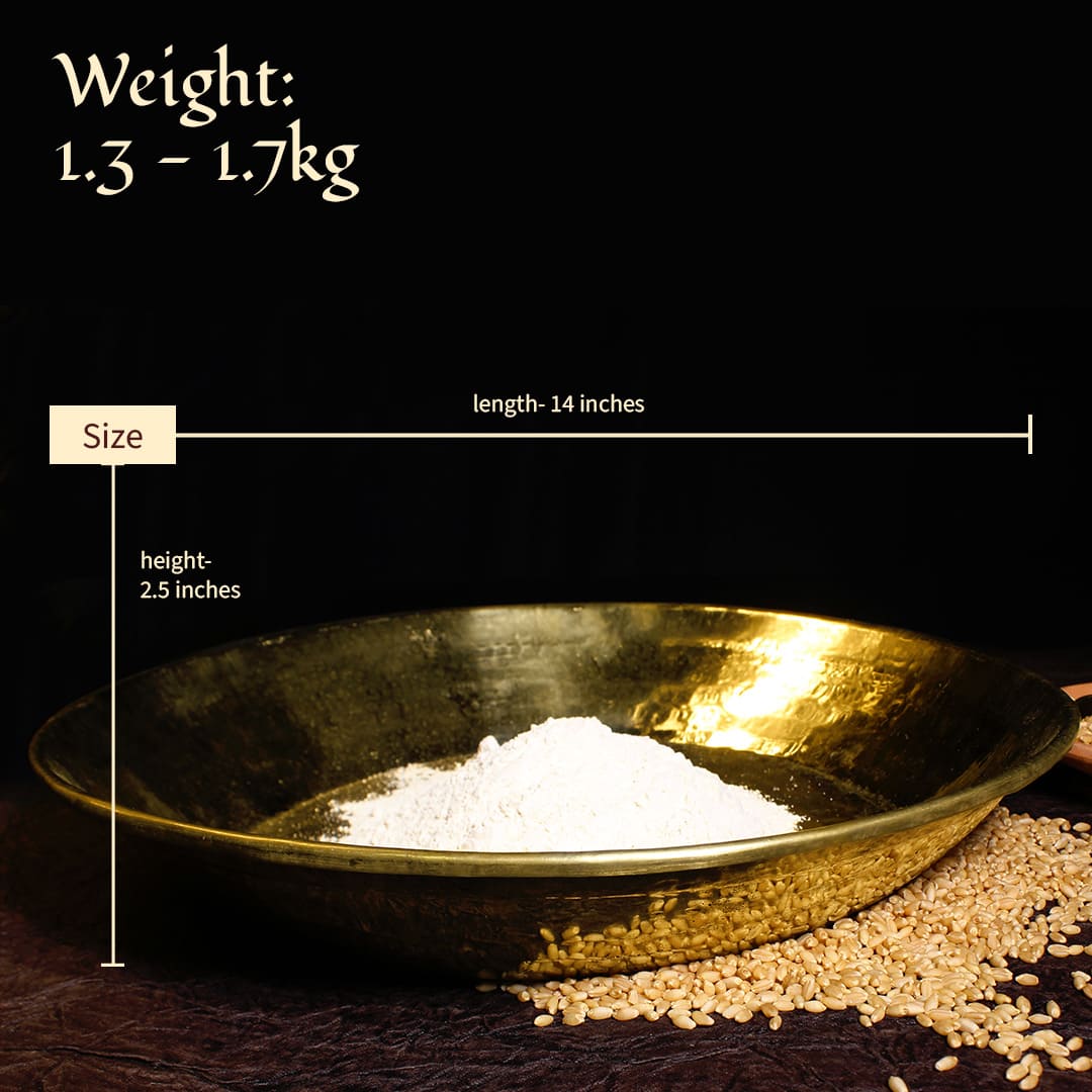 Brass Paraat (High Hipped Platter) P-TAL