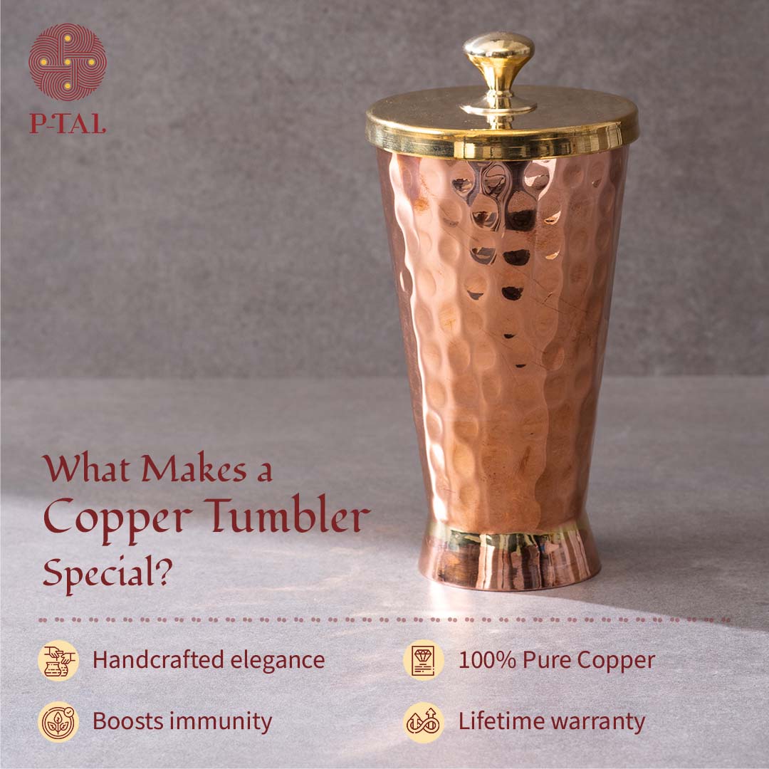 Specialty of pure copper water Tumbler