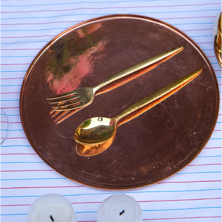 Brass Spoon Set