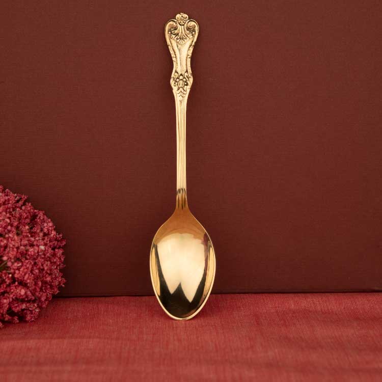 Brass spoon
