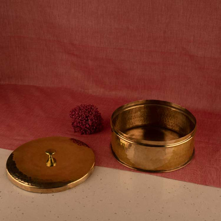 Brass Chapati Box P-TAL