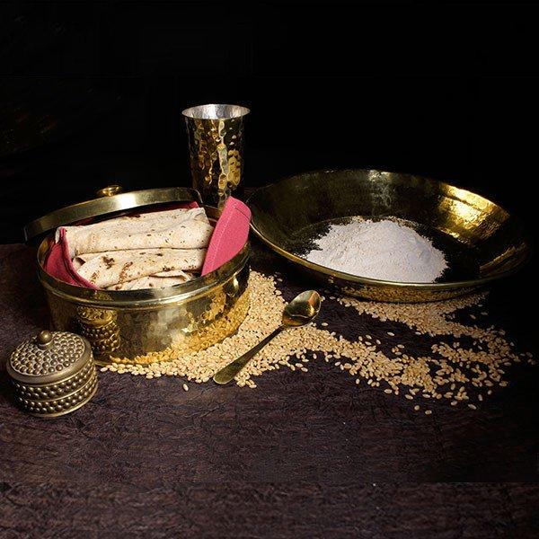 Brass Chapati Box P-TAL