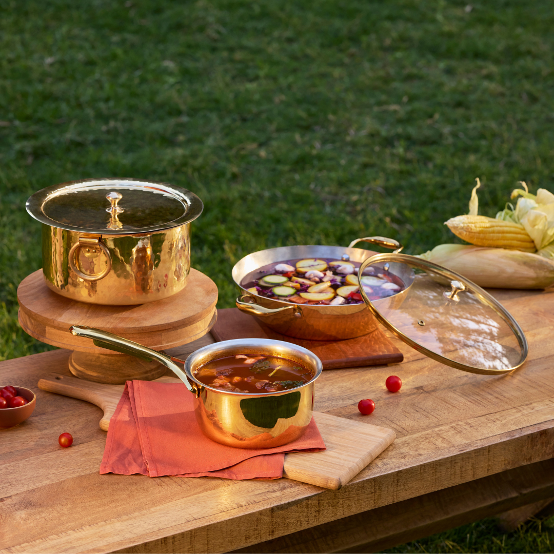 Replacement of Kitchenware with Copper Utensils