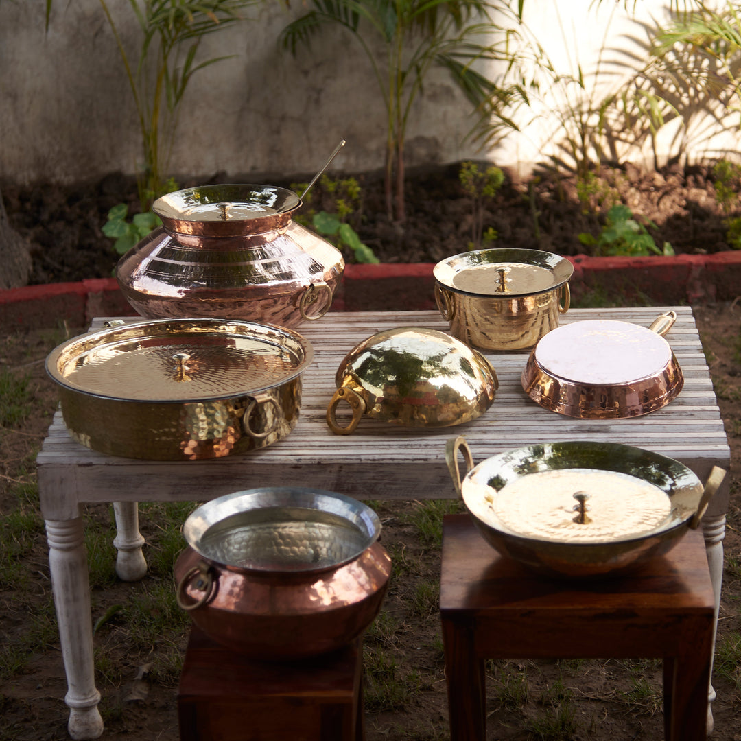 Your 10 Benefits of Cooking in Brass Utensils!