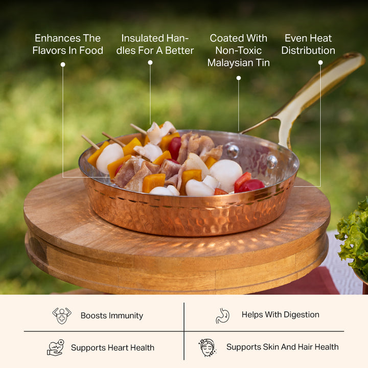 Copper Cookware Combo Set P-TAL