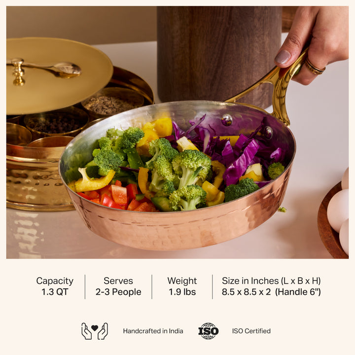 Copper Cookware Combo Set P-TAL