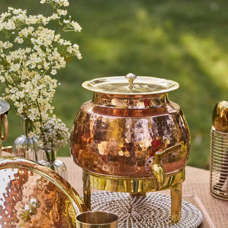 Copper Water Dispenser Set P-TAL