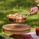 Copper Frypan (Frying Pan) with Insulated Handle - Saute Pan