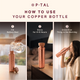 Copper Water Bottle