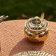 Brass Dosa Tawa with Insulated handles And Brass Ghee Pot Combo P-TAL: Traditional Kitchenware and Drinkware