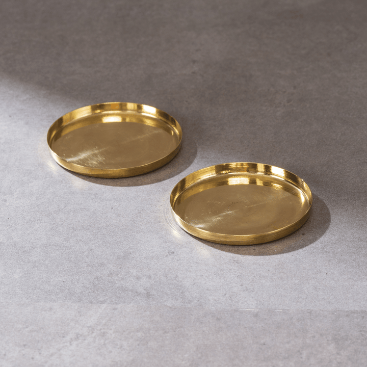 Brass Coasters (set of 4)