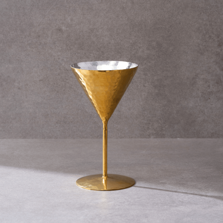 Brass Cocktail Glass