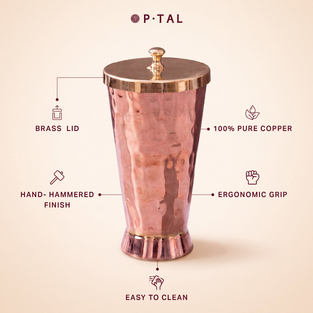 Copper Cup in Gift box | Lifetime Warranty – P•TAL