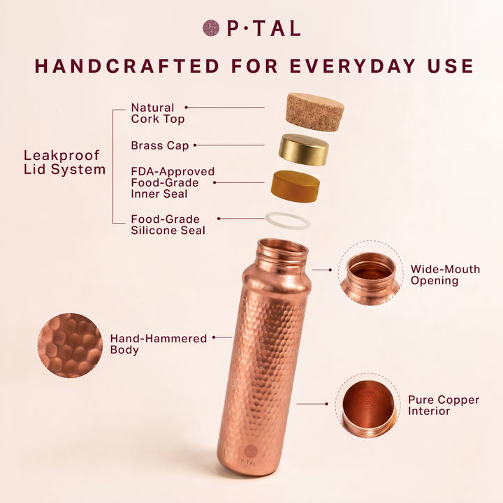 Copper Water Bottle
