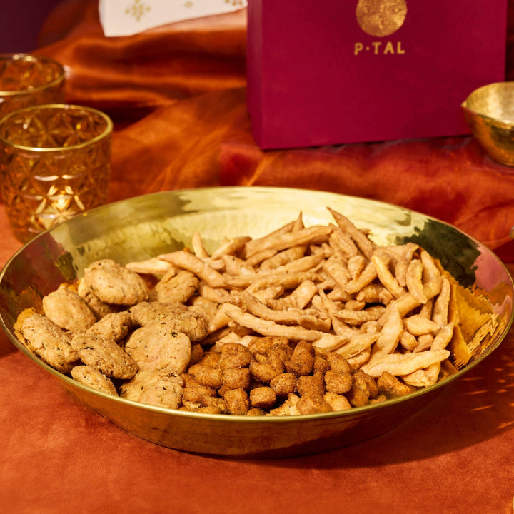 Brass Paraat (High Hipped Platter)