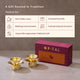Brass Davara Coffee Serving set in Gift Box (Set of 2)
