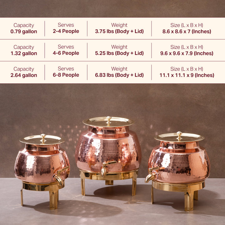 Pure Copper Water Dispenser