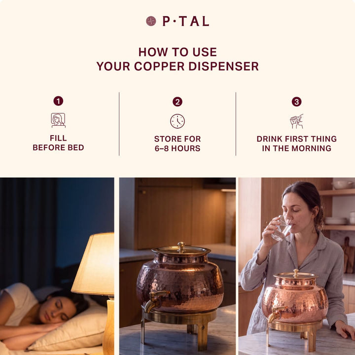 Pure Copper Water Dispenser