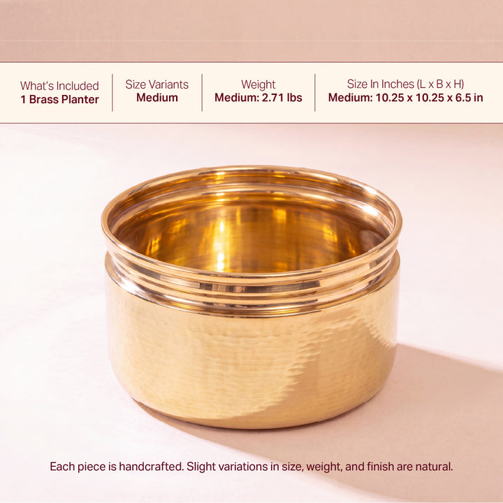 Brass Planters