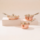 Copper Pots & Pans Set (6 Piece Set)