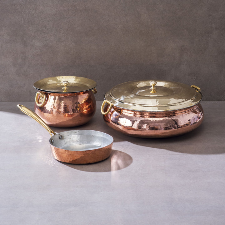 Copper Cookware Combo Set