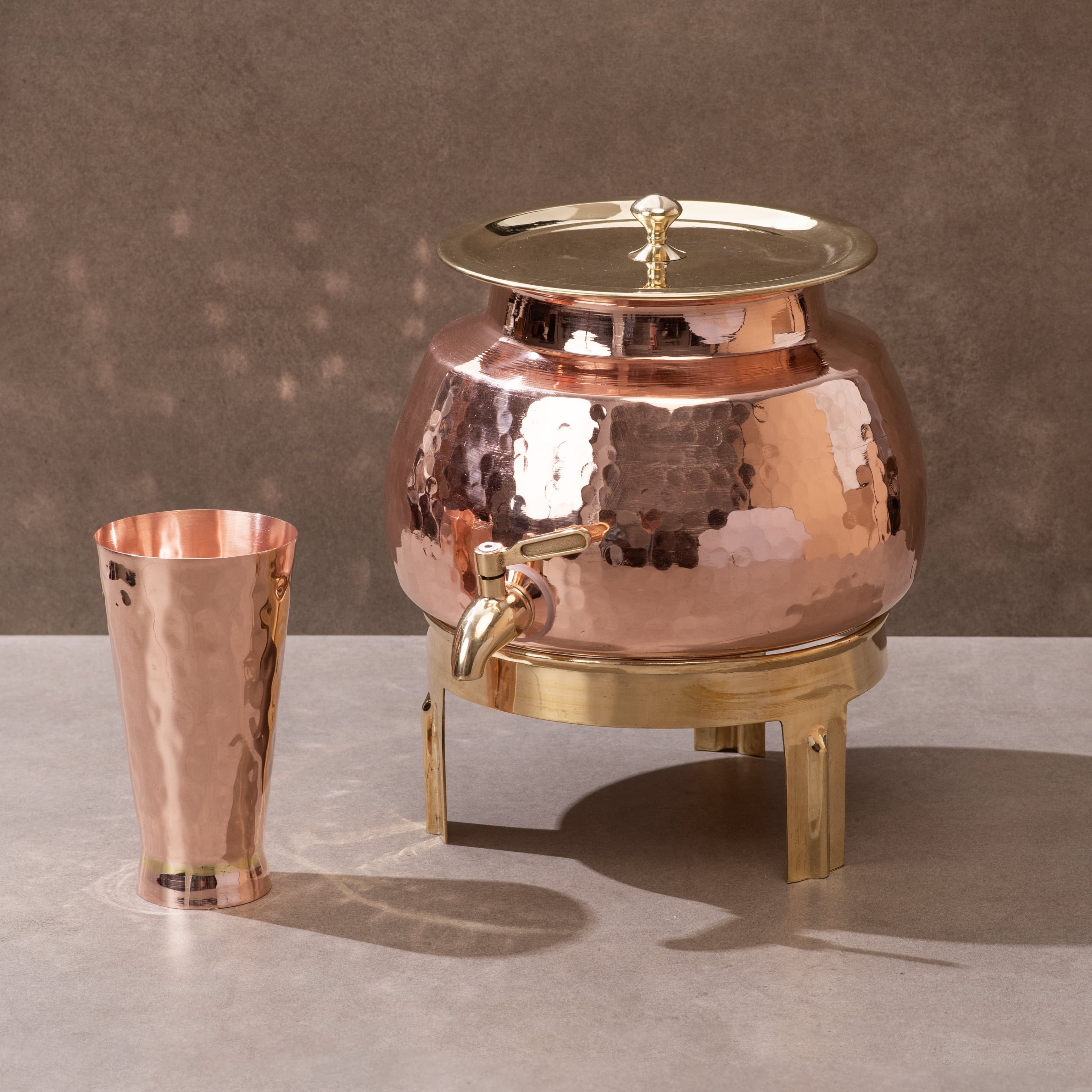 Copper water dispenser set P•TAL