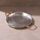 Brass Dosa Tawa with Insulated steel base with golden PVD coating handles- All Purpose Pan