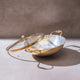 Brass Wok with Glass lid (Circular & Deep cooking/ serving Utensil) P•TAL