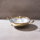 Brass Kadhai with Glass Lid (Round Base) P-TAL