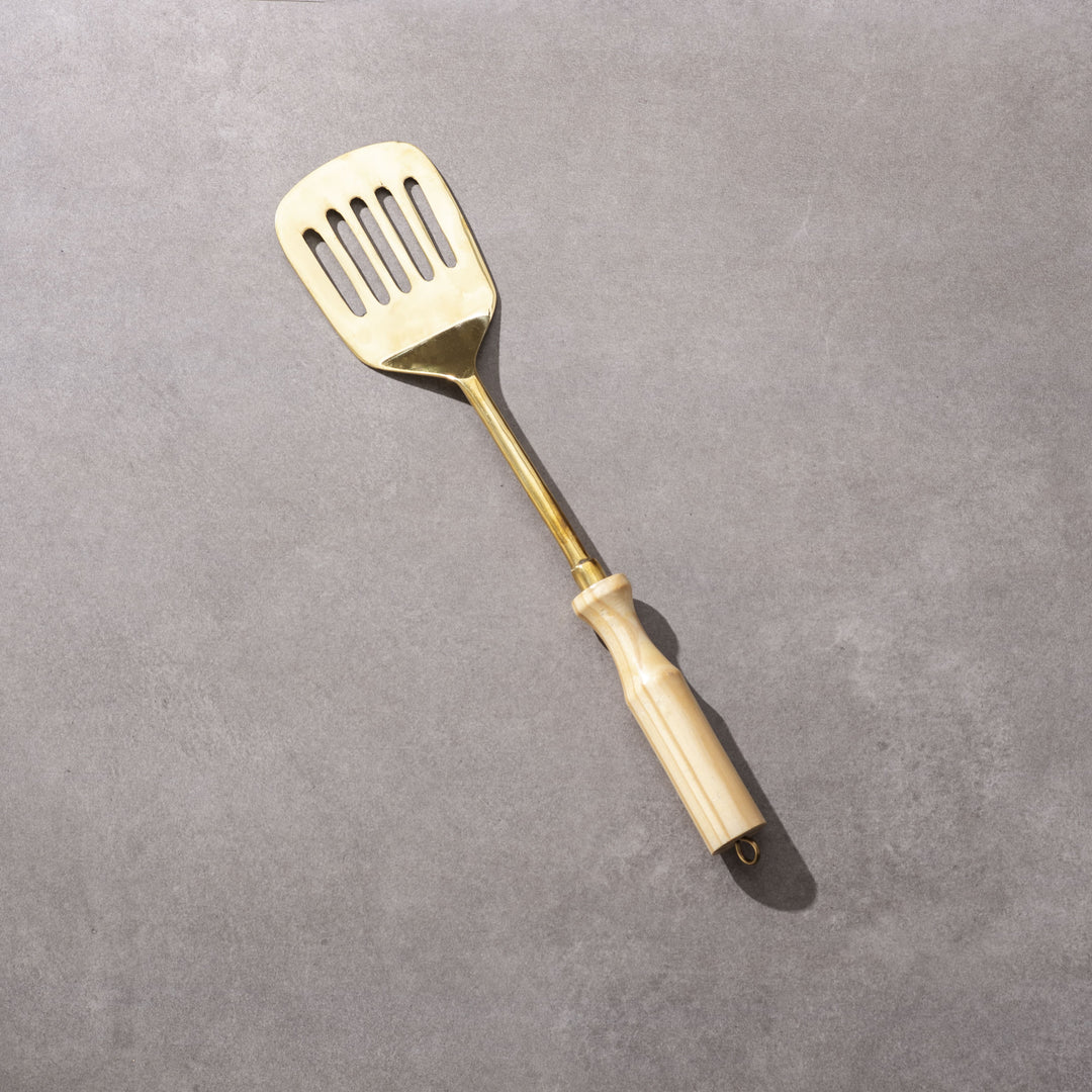 Brass Ladle Set - Set of serving and cooking ladles