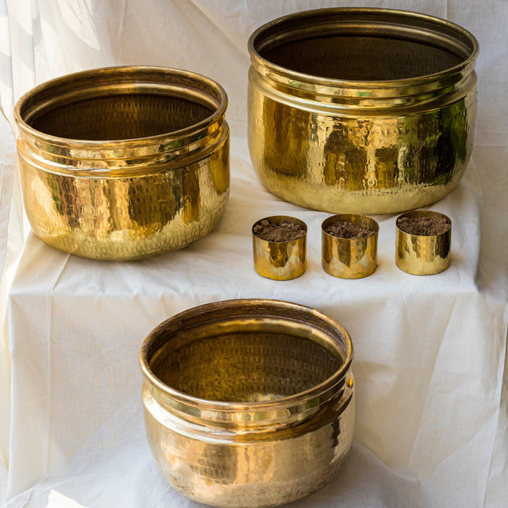 Brass Planters P-TAL
