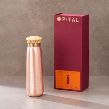 GORGEOUS COPPER WATER BOTTLE FOR $49 + FREE SHIPPING