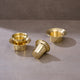 Brass Davara Coffee Serving set in Gift Box (Set of 2)