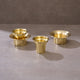 Brass Davara Coffee Serving set in Gift Box (Set of 2)