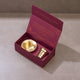 Brass Davara Coffee Serving set in Gift Box (Set of 2)