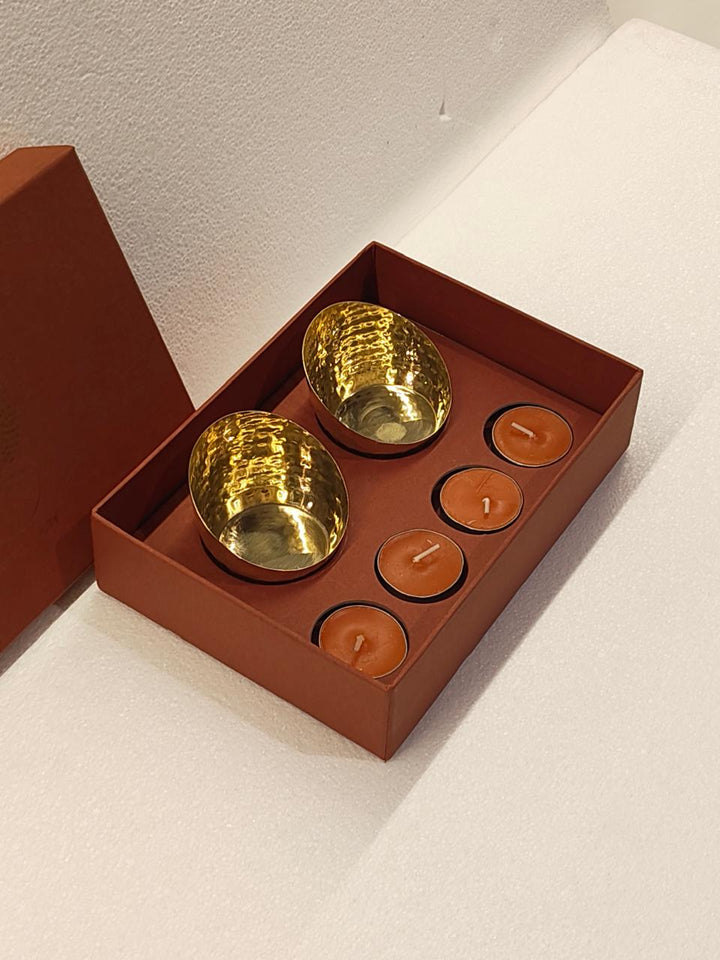 Tealight Holder in Gift box P-TAL