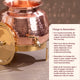 Copper water dispenser set
