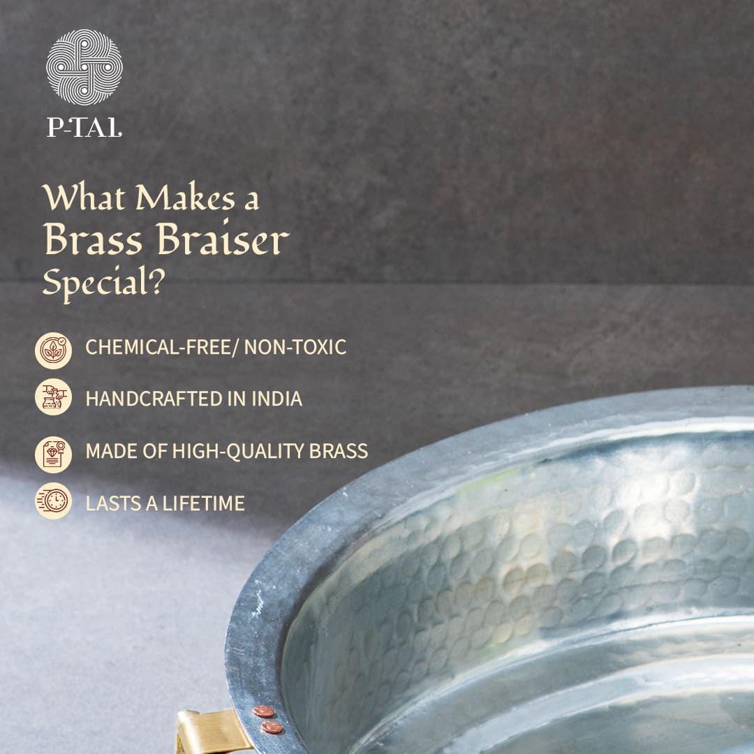 Brass Lagan/ Brass Braiser