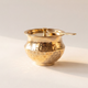 Brass Ghee Pot With Tin Coating