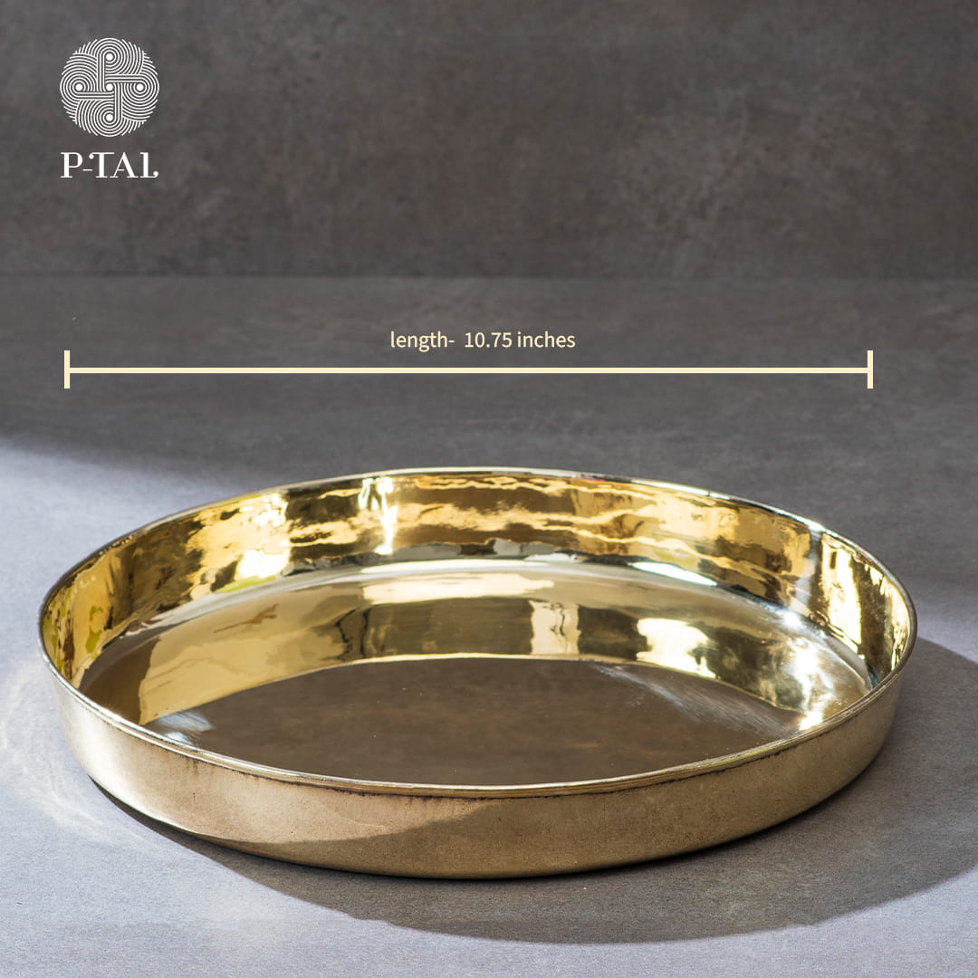 Length of Brass  Thali